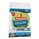 Mission Carb Balance Spinach Herb Tortilla Wraps 8Ct
