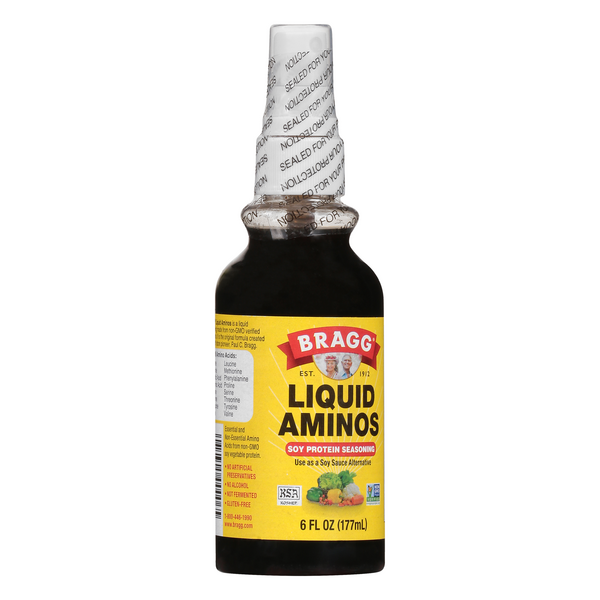 Bragg Gluten-Free Liquid Aminos Soy Protein Seasoning, 16 fl oz 