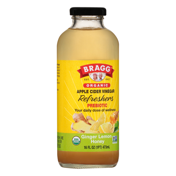Bragg Organic Apple Cider Vinegar Ginger Spice Drink HyVee Aisles
