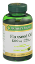 Nature's Bounty Flaxseed Oil 1200mg Softgels