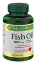 Nature's Bounty Odor-Less Fish Oil Coated Softgels 1000 mg