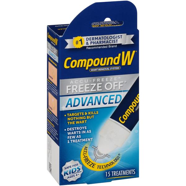 Compound W Wart Removal System Freeze Off Advanced Treatments | Hy-Vee ...