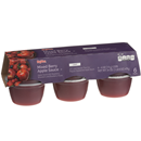 Hy-Vee Light Mixed Berry Apple Sauce 6-4 oz Cups