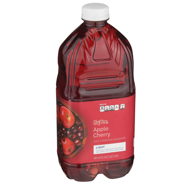 Hy-Vee Cherry Just Juice Bottle (64 oz)