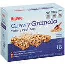 Hy-Vee Chewy Granola Bars Variety Pack, 18-0.84 oz Bars