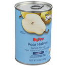 Hy-Vee Light Bartlett Pear Halves In Pear Juice From Concentrate