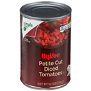 Hy-Vee Petite Diced Tomatoes