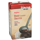 Hy-Vee Beef Broth, Fat Free, No MSG, Gluten Free