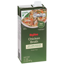 Hy-Vee Chicken Broth 33% Less Sodium Fat Free Gluten Free