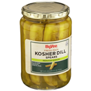 Hy-Vee Reduced Sodium Kosher Dill Pickle Spears