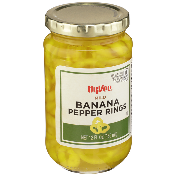 Hy-Vee Mild Banana Pepper Rings  Hy-Vee Aisles Online Grocery Shopping