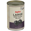 Hy-Vee Large Pitted Ripe Olives