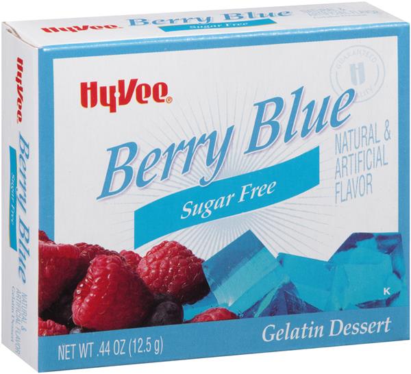 HyVee Sugar Free Berry Blue Gelatin Dessert HyVee Aisles Online