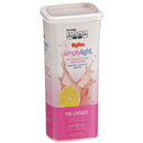 Hy-Vee SimplyLight Low Calorie Pink Lemonade Drink Mix 6Ct
