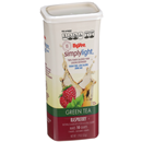 Hy-Vee Simply Light Low Calorie Raspberry Green Tea Drink Mix 5 Ct