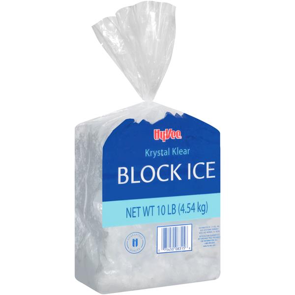 Hy-Vee Krystal Klear Block Ice | Hy-Vee Aisles Online Grocery Shopping