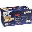 Hy-Vee Unsalted Sweet Butter Quarters