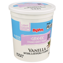 Hy-Vee Light Vanilla Greek Nonfat Yogurt
