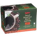 Hy-Vee Decaf Breakfast Blend Single Serve Cups 24-0.31 oz ea.