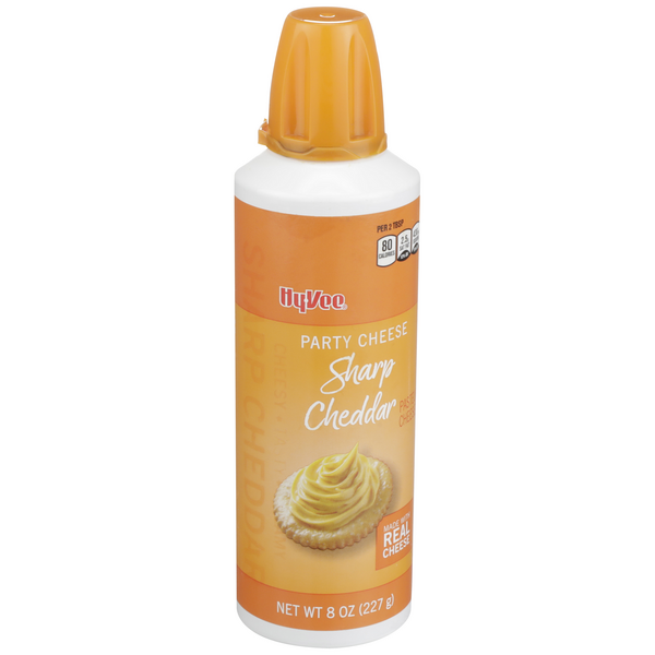 HyVee Sharp Cheddar Flavor Party Cheese HyVee Aisles Online Grocery
