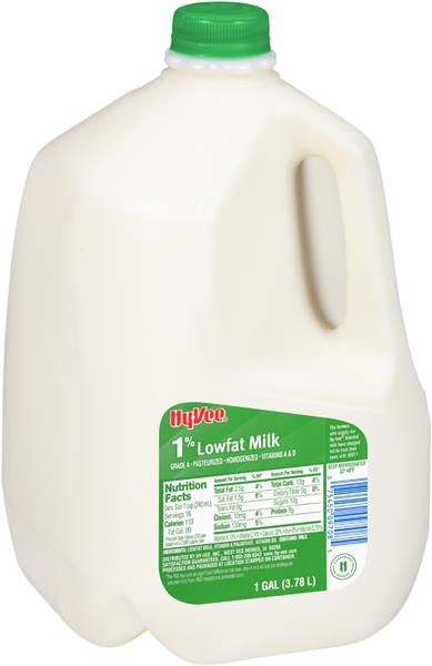 Hy-Vee 1% Lowfat Milk | Hy-Vee Aisles Online Grocery Shopping