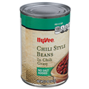 Hy-Vee No Salt Added Chili Style Beans