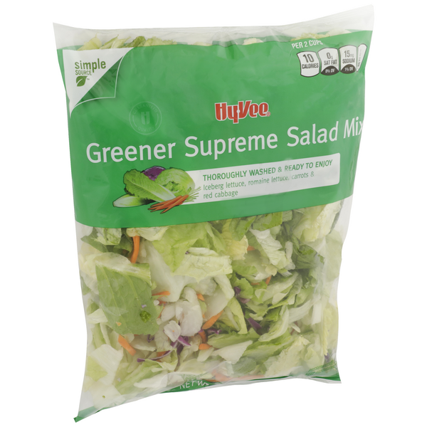 HyVee Greener Supreme Blend Salad Mix HyVee Aisles Online Grocery