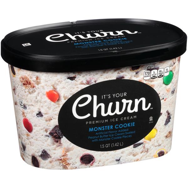 It S Your Churn Monster Cookie Premium Ice Cream Hy Vee Aisles