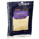 Hy-Vee Sliced Baby Swiss Natural Cheese 10Ct