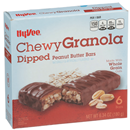 Hy-Vee Chewy Granola Dipped Peanut Butter Bars 6Ct