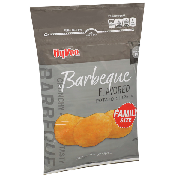 HyVee Barbeque Potato Chips Family Size HyVee Aisles Online Grocery