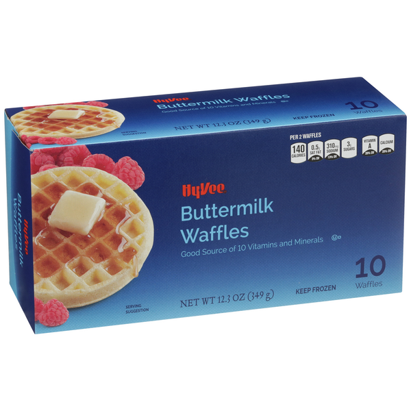Hy Vee Buttermilk Waffles 10ct Hy Vee Aisles Online Grocery Shopping