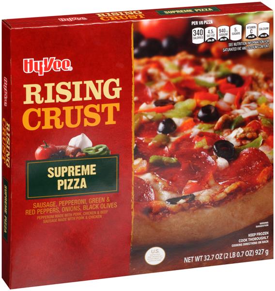 HyVee Rising Crust Supreme Pizza HyVee Aisles Online Grocery Shopping