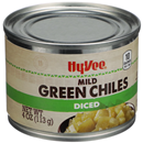 Hy-Vee Mild Green Chiles Diced