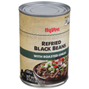 Hy-Vee Refried Black Beans with Roasted Chiles