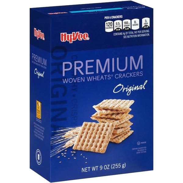 HyVee Premium Woven Wheat Original Crackers HyVee Aisles Online
