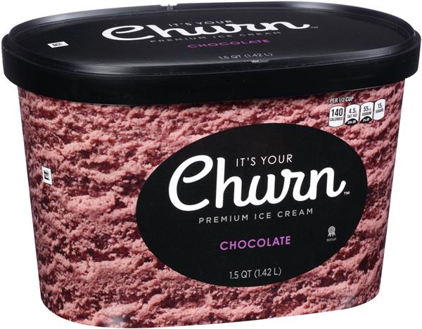 It's Your Churn Premium Ice Cream Chocolate HyVee