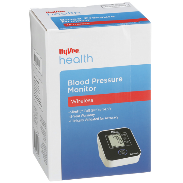 hy vee blood pressure monitor