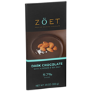 Zöet Dark Chocolate with Almonds & Sea Salt 57% Cacao