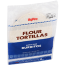 Hy-Vee Flour Tortillas for Burritos 8Ct