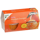 Hy-Vee Mandarin Oranges in 100% Juice 4-4 oz Bowls