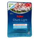 Hy-Vee Chunk Light Tuna In Water, Reduced Sodium