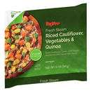 Hy-Vee Riced Cauliflower, Vegetables & Quinoa, Fresh Steam