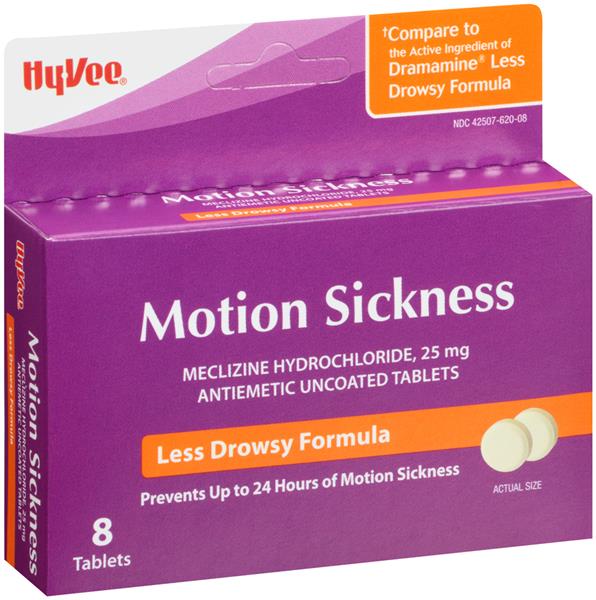 motion sickness medicine non drowsy