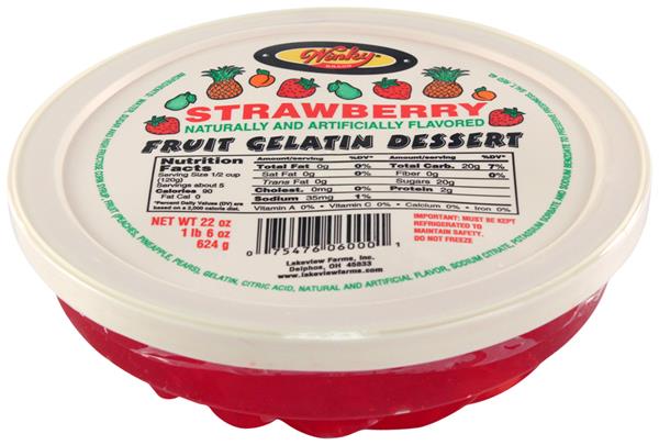 strawberry gelatin cake