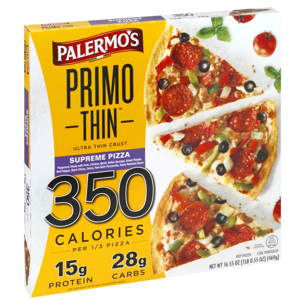 Palermo's Primo Thin Premium Thin Crust Supreme Pizza HyVee Aisles
