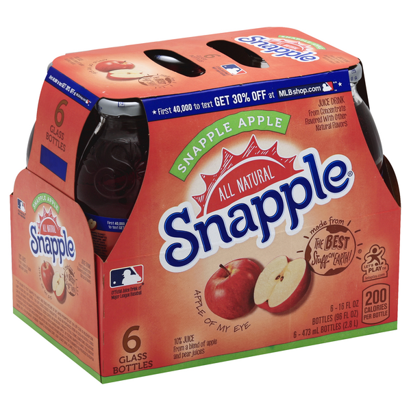 Snapple Peach Tea  Hy-Vee Aisles Online Grocery Shopping