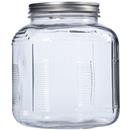 Anchor Hocking Company 1 Gallon Glass Cracker Jar with Silver Lid