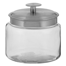 Anchor Hocking 48 Oz Mini Montana Food Storage Glass Jar with Lid