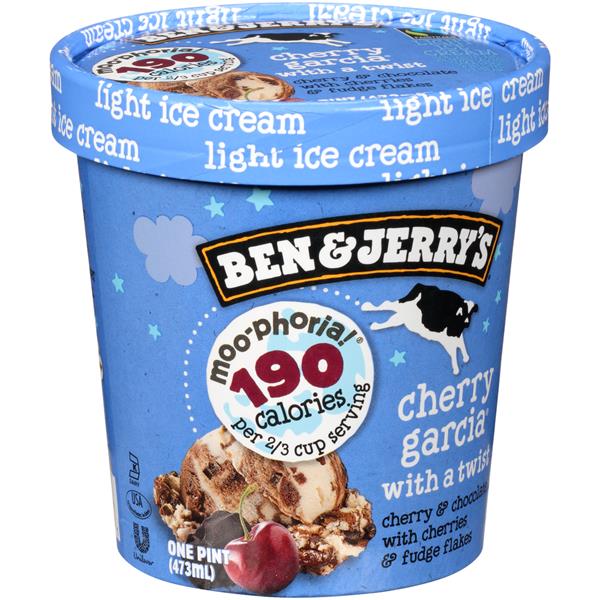 Ben & Jerry's Cherry Garcia With a Twist Ice Cream HyVee Aisles
